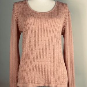 Pink Blouse Tricot  $19 SZ M Perfect Condition